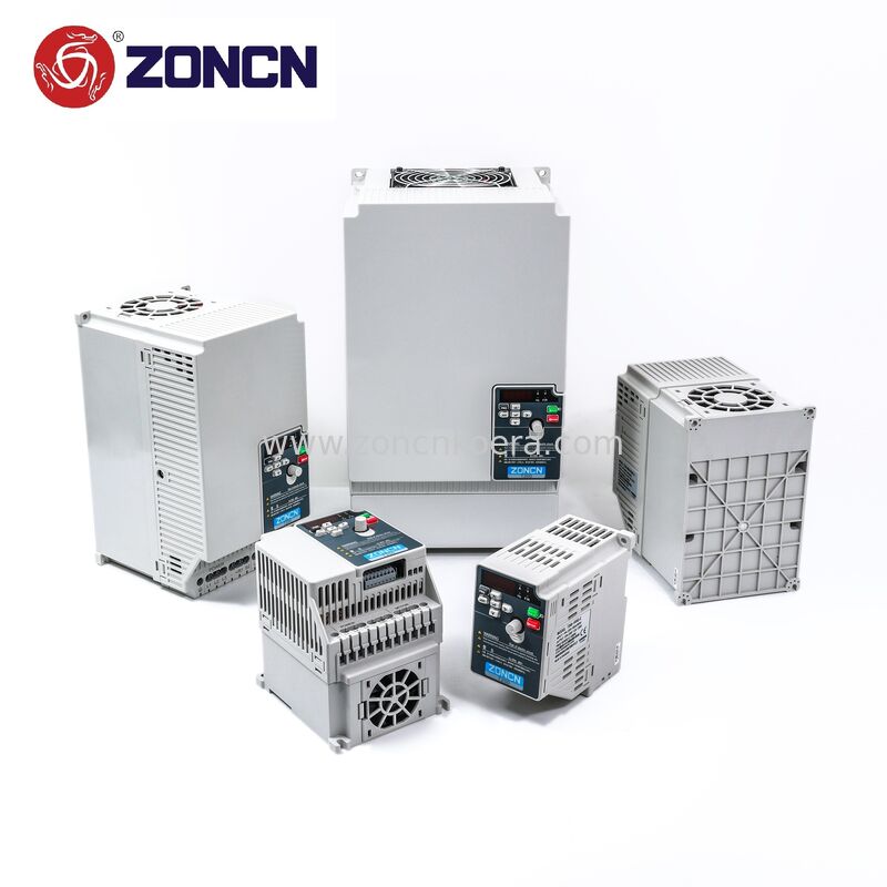 ZONCN T200 Variable Frequency Drive VFD Inverter with 0.4kW-160kW Power Range Multi-Control Modes and Built-in EMC Filter