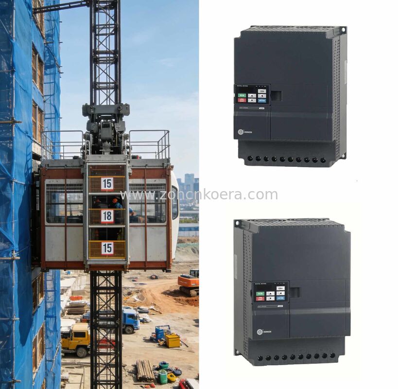 7HP Variable Frequency Drive 380v Inverter For Building Hoist Elevator Industry Specific