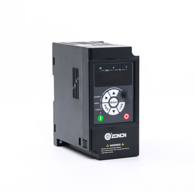 China Fábrica de VFD ZONCN 0.75kw 1.5kw Dispositivo de frecuencia variable 1hp 2hp