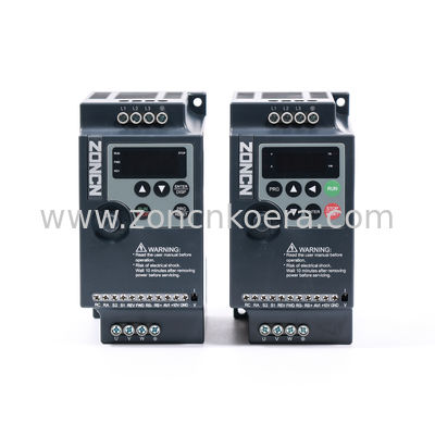 Inversor VFD ZONCN de Frecuencia Variable 220v 380v 1hp 2hp para bomba